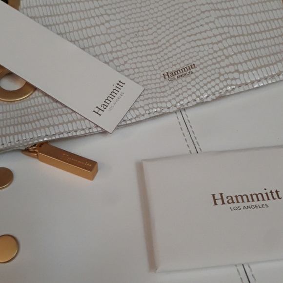 Hammitt Montana Reversible Ceramic WHITE Crossbody - Picture 3 of 8